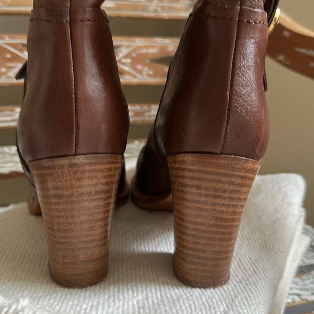 Coach A7018 Sandy E09 mid calf leather boot - Picture 2 of 4